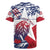 Personalised Liberia Lion Rugby Jersey Grunge Style - Wonder Print Shop