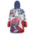 Personalised Liberia Lion Wearable Blanket Hoodie Grunge Style - Wonder Print Shop