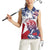 Personalised Liberia Lion Women Sleeveless Polo Shirt Grunge Style - Wonder Print Shop