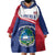 Personalised Liberia Wearable Blanket Hoodie Coat Of Arms - African Pattern - Wonder Print Shop