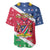 Namibia Christmas Baseball Jersey Coat Of Arms Frohe Weihnachten - Wonder Print Shop