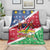 Namibia Christmas Blanket Coat Of Arms Frohe Weihnachten