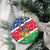 Namibia Christmas Ceramic Ornament Coat Of Arms Frohe Weihnachten - Wonder Print Shop