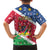 Namibia Christmas Hawaiian Shirt Coat Of Arms Frohe Weihnachten - Wonder Print Shop