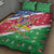 Namibia Christmas Quilt Bed Set Coat Of Arms Frohe Weihnachten - Wonder Print Shop