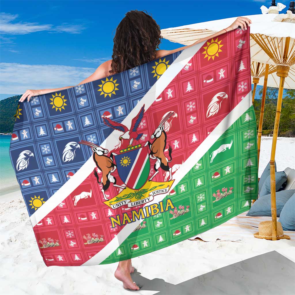 Namibia Christmas Sarong Coat Of Arms Frohe Weihnachten