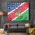 Namibia Christmas Tapestry Coat Of Arms Frohe Weihnachten