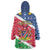 Namibia Christmas Wearable Blanket Hoodie Coat Of Arms Frohe Weihnachten