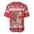 Peru Christmas Baseball Jersey Peruvian Alpaca Feliz Navidad - Wonder Print Shop