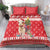 Peru Christmas Bedding Set Peruvian Alpaca Feliz Navidad - Wonder Print Shop