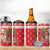 Peru Christmas 4 in 1 Can Cooler Tumbler Peruvian Alpaca Feliz Navidad - Wonder Print Shop