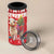 Peru Christmas 4 in 1 Can Cooler Tumbler Peruvian Alpaca Feliz Navidad - Wonder Print Shop