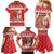 Peru Christmas Family Matching Mermaid Dress and Hawaiian Shirt Peruvian Alpaca Feliz Navidad - Wonder Print Shop