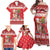 Peru Christmas Family Matching Off Shoulder Maxi Dress and Hawaiian Shirt Peruvian Alpaca Feliz Navidad - Wonder Print Shop