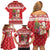 Peru Christmas Family Matching Off Shoulder Short Dress and Hawaiian Shirt Peruvian Alpaca Feliz Navidad - Wonder Print Shop