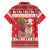 Peru Christmas Family Matching Off Shoulder Short Dress and Hawaiian Shirt Peruvian Alpaca Feliz Navidad - Wonder Print Shop