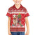 Peru Christmas Family Matching Off Shoulder Short Dress and Hawaiian Shirt Peruvian Alpaca Feliz Navidad - Wonder Print Shop