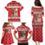 Peru Christmas Family Matching Puletasi and Hawaiian Shirt Peruvian Alpaca Feliz Navidad - Wonder Print Shop