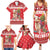 Peru Christmas Family Matching Summer Maxi Dress and Hawaiian Shirt Peruvian Alpaca Feliz Navidad - Wonder Print Shop