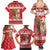 Peru Christmas Family Matching Summer Maxi Dress and Hawaiian Shirt Peruvian Alpaca Feliz Navidad - Wonder Print Shop