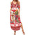 Peru Christmas Family Matching Summer Maxi Dress and Hawaiian Shirt Peruvian Alpaca Feliz Navidad - Wonder Print Shop