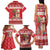 Peru Christmas Family Matching Tank Maxi Dress and Hawaiian Shirt Peruvian Alpaca Feliz Navidad - Wonder Print Shop