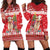 Peru Christmas Hoodie Dress Peruvian Alpaca Feliz Navidad - Wonder Print Shop