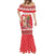 Peru Christmas Mermaid Dress Peruvian Alpaca Feliz Navidad - Wonder Print Shop