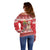 Peru Christmas Off Shoulder Sweater Peruvian Alpaca Feliz Navidad - Wonder Print Shop