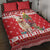 Peru Christmas Quilt Bed Set Peruvian Alpaca Feliz Navidad - Wonder Print Shop