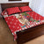 Peru Christmas Quilt Bed Set Peruvian Alpaca Feliz Navidad - Wonder Print Shop