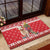 Peru Christmas Rubber Doormat Peruvian Alpaca Feliz Navidad - Wonder Print Shop