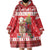 Peru Christmas Wearable Blanket Hoodie Peruvian Alpaca Feliz Navidad