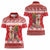 Peru Christmas Women Polo Shirt Peruvian Alpaca Feliz Navidad - Wonder Print Shop