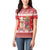 Peru Christmas Women Polo Shirt Peruvian Alpaca Feliz Navidad - Wonder Print Shop