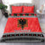 Albania Christmas Bedding Set Albanian Eagle Gezuar Krishtlindja - Wonder Print Shop