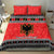 Albania Christmas Bedding Set Albanian Eagle Gezuar Krishtlindja - Wonder Print Shop