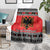 Albania Christmas Blanket Albanian Eagle Gezuar Krishtlindja