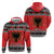 Albania Christmas Hoodie Albanian Eagle Gezuar Krishtlindja - Wonder Print Shop