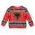 Albania Christmas Kid Ugly Christmas Sweater Albanian Eagle Gezuar Krishtlindja - Wonder Print Shop