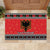 Albania Christmas Rubber Doormat Albanian Eagle Gezuar Krishtlindja - Wonder Print Shop