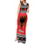 Albania Christmas Tank Maxi Dress Albanian Eagle Gezuar Krishtlindja - Wonder Print Shop