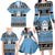 Botswana Christmas Family Matching Long Sleeve Bodycon Dress and Hawaiian Shirt Coat Of Arms Muve neKisimusi - Wonder Print Shop