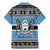 Botswana Christmas Family Matching Mermaid Dress and Hawaiian Shirt Coat Of Arms Muve neKisimusi - Wonder Print Shop