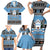 Botswana Christmas Family Matching Short Sleeve Bodycon Dress and Hawaiian Shirt Coat Of Arms Muve neKisimusi - Wonder Print Shop