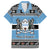 Botswana Christmas Family Matching Short Sleeve Bodycon Dress and Hawaiian Shirt Coat Of Arms Muve neKisimusi - Wonder Print Shop