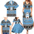 Botswana Christmas Family Matching Summer Maxi Dress and Hawaiian Shirt Coat Of Arms Muve neKisimusi - Wonder Print Shop