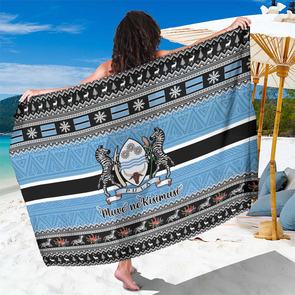 Botswana Christmas Sarong Coat Of Arms Muve neKisimusi