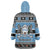 Botswana Christmas Wearable Blanket Hoodie Coat Of Arms Muve neKisimusi