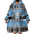 Botswana Christmas Wearable Blanket Hoodie Coat Of Arms Muve neKisimusi